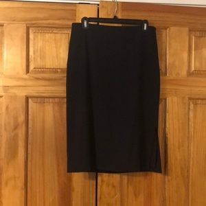 Ann Taylor Navy Pencil Skirt